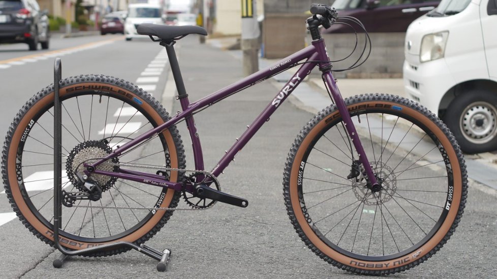 オリジナル完成車 / SURLY / KARATE MONKEY / Organic Eggplant / SMサイズ画像