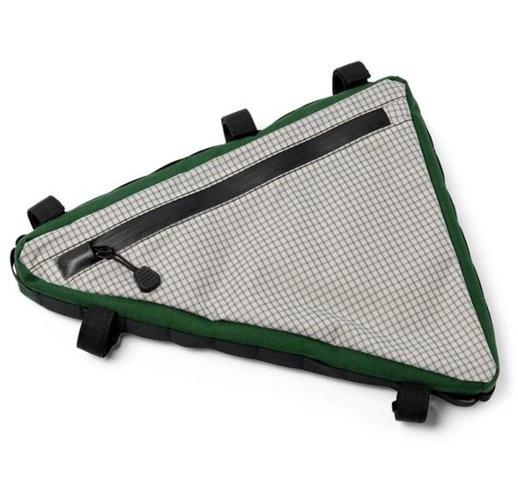 FAIRWEATHER / frame bag / ADV / Sサイズ / rip light gray/green / フェアウェザー / フレーム バッグ画像