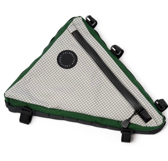 FAIRWEATHER / frame bag / ADV / Sサイズ / rip light gray/green