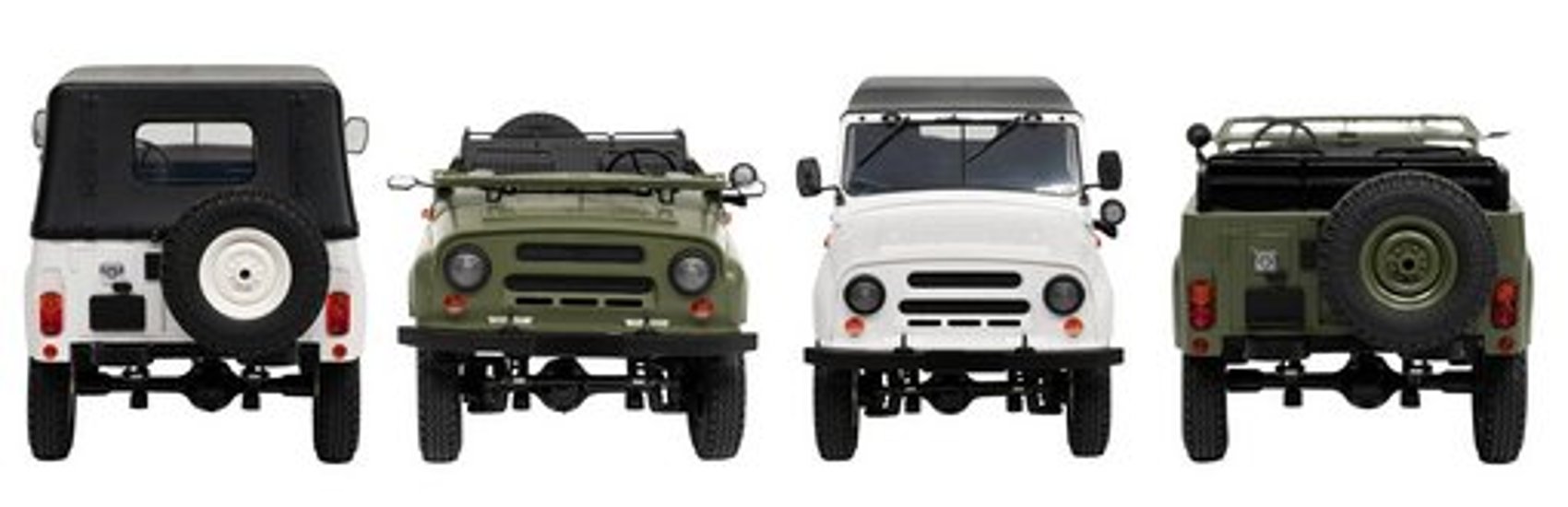 WPL JAPAN / C94 RTR（UAZ-469）/　オリーブ画像
