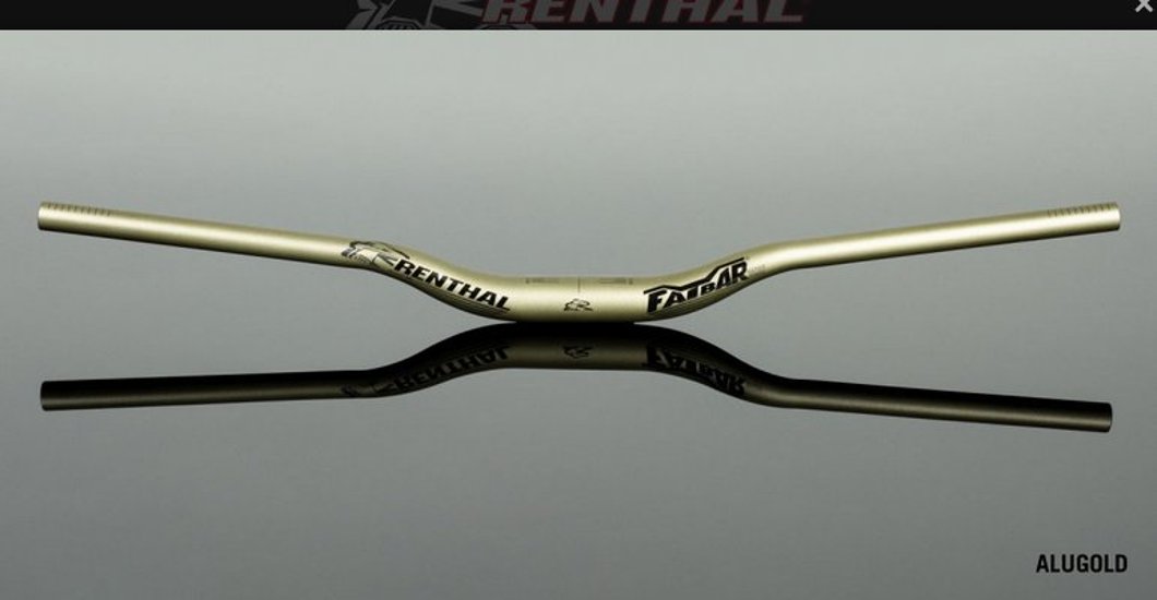 Renthal / レンサル / Fatbar35 / v3 / 30mm Rise [GOLD] 画像