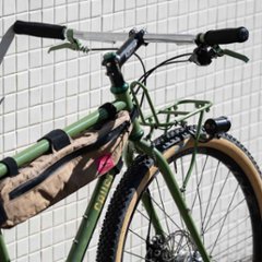 NITTO / B824 / 3-PIECE BAR / dull / Bluelug / ハンドル画像