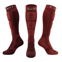 SERYT / SHELTER Protective Socks / Dark Red / セリット シェルター プロテクティブソックス の画像