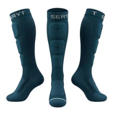 SERYT / SHELTER Protective Socks / Petrol Blue / セリット シェルター プロテクティブソックス の画像