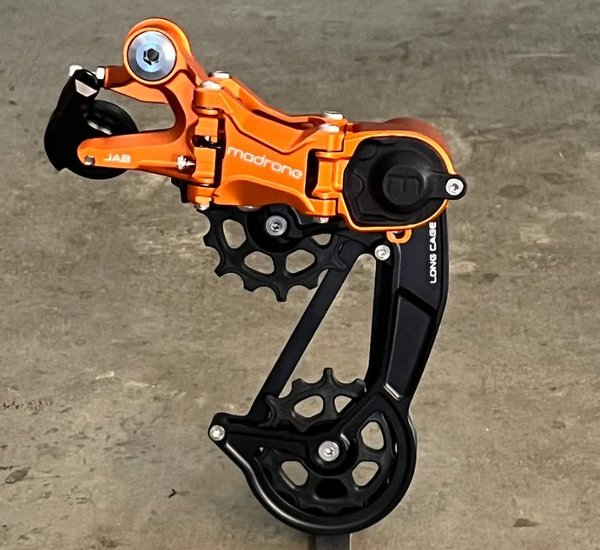 Madrone / Jab Derailleur / Textured Orange Limited Run / リアディレイラー 画像