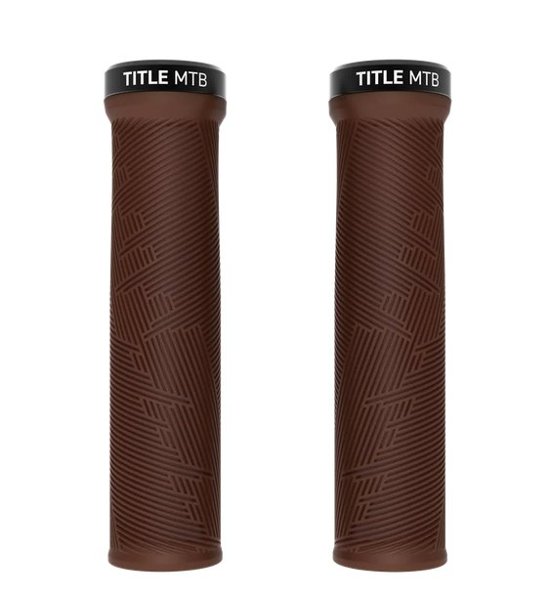TITEL MTB / FORM Lock On Grips / Regular / Dark Brown / グリップ タイトル画像