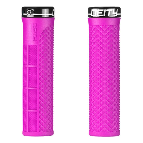 DEITY / Lockjaw grip  / pink / グリップ / ディエティー画像