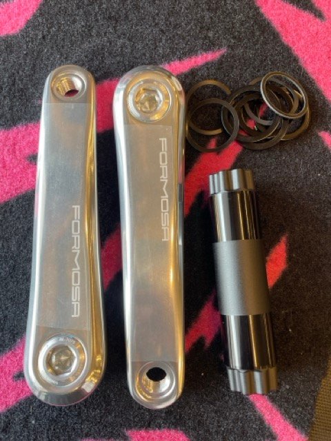FORMOSA MTB アルミクランク 165mm 30t FORMOSA MTB アルミ クランク / silver / 160mm / フォルモサ｜創作品