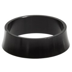 simworks / alloy tapered spacer (black) / テーパー コラムスペーサー / 高さ：10mm / コラム径[1-1/8]　の画像