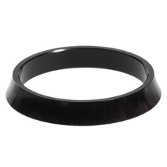 simworks / alloy tapered spacer (black) / テーパー コラムスペーサー / 高さ：5mm / コラム径[1-1/8]　の画像