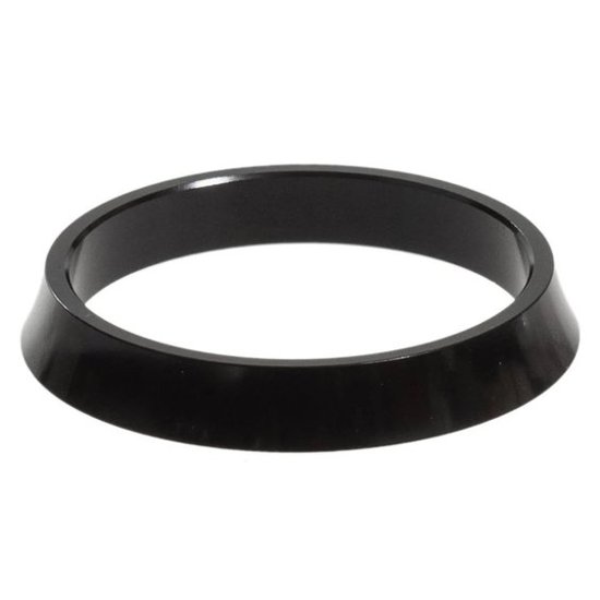 simworks / alloy tapered spacer (black) / テーパー コラムスペーサー / 高さ：5mm / コラム径[1-1/8]　画像