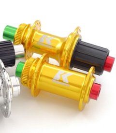 kuwahara / Diavolo Hub boost 前後セット / Limited Color 2027[ RASTA / ラスタ ]  / クワハラ / ハブ の画像