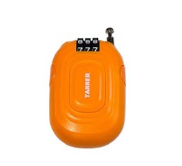TANNER WIRED LOCK / ORANGE / 自転車用 コンパクト ワイヤーロック 750mmの画像