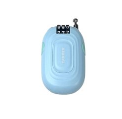TANNER WIRED LOCK / BLUE / 自転車用 コンパクト ワイヤーロック 750mmの画像