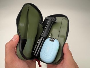 TANNER WIRED LOCK / GREY / 自転車用 コンパクト ワイヤーロック 750mm画像