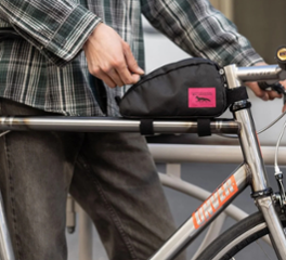 SWIFT INDUSTRIES / moxie top tube bag / (ecopak / black ）画像