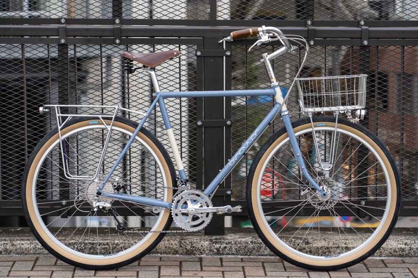 NITTO / b353 bosco bar (dull) / 520mm / Bluelug / ハンドル画像