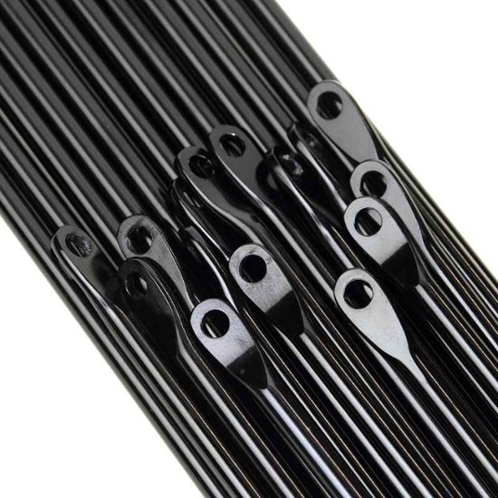NITTO / Straight Struts / ブラック / ラック用 ステー 300mm / 400mm 画像