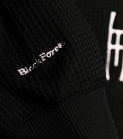 BlackForest 「ブラックフォレスト」 BF AIR GRID L/S  ワッフル編み 長袖 Tシャツ画像