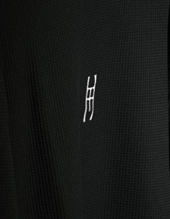 BlackForest 「ブラックフォレスト」 BF AIR GRID L/S  ワッフル編み 長袖 Tシャツ画像