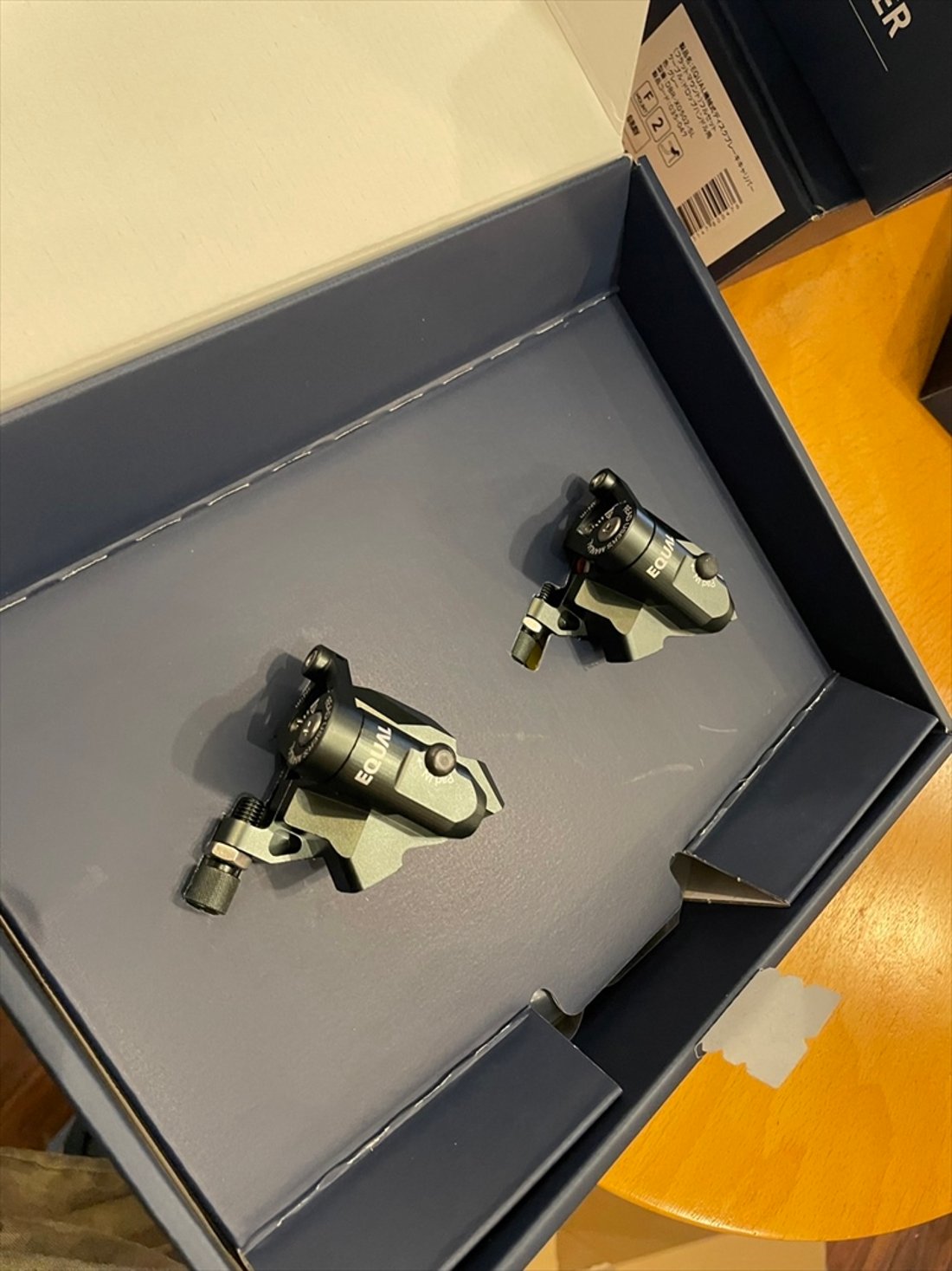 growtac 「EQUAL」機械式ディスクブレーキキャリパー前後セット 