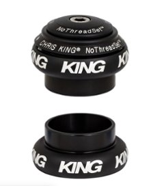 CHRIS KING/クリスキング ヘッドセット　nothreadset 1 -1/8　 マットブラック　の画像