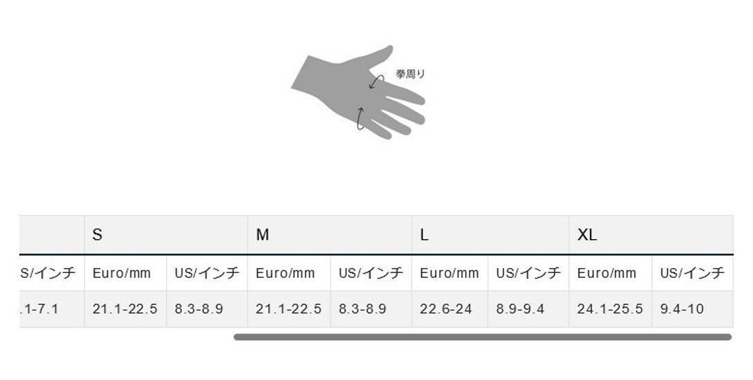 ION（アイオン）/ Scrub AMP / Gloves　グローブ画像