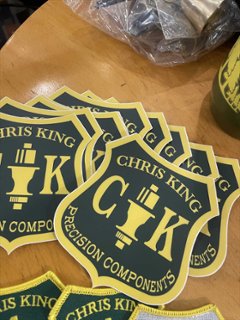 CHRIS KING/クリスキング /Trail Badge Sticker　ワッペンの画像