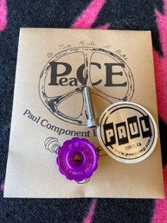 Paul Component　/klamper stem top cap /パープル　ポール　トップキャップの画像