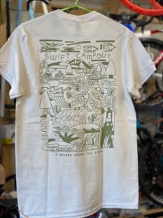 *SWIFT INDUSTRIES* Swift campout [2024] t-shirt 　スウィフト　シャツの画像