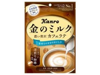 カンロ 金のミルクキャンディカフェラテ ６１ｇ ×6 【送料込】(一部地域別途)の画像