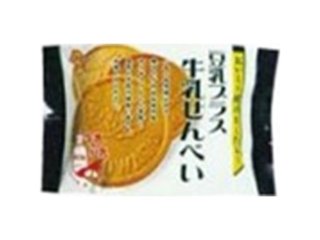 かしわ堂 豆乳プラス牛乳せんべい１０枚   ×15 【送料込】(一部地域別途)の画像