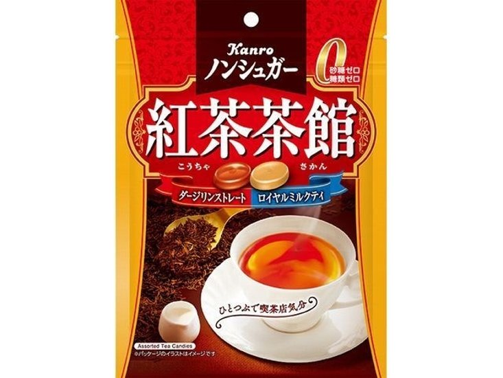 カンロ ノンシュガー紅茶茶館 ７２ｇ ×6 【送料込】(一部地域別途)画像