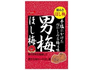 ノーベル 男梅ほし梅 ２０ｇ ×6 【送料込】(一部地域別途)の画像