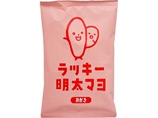 三真 ラッキー明太マヨおかき３４ｇ   ×12 【送料込】(一部地域別途)の画像