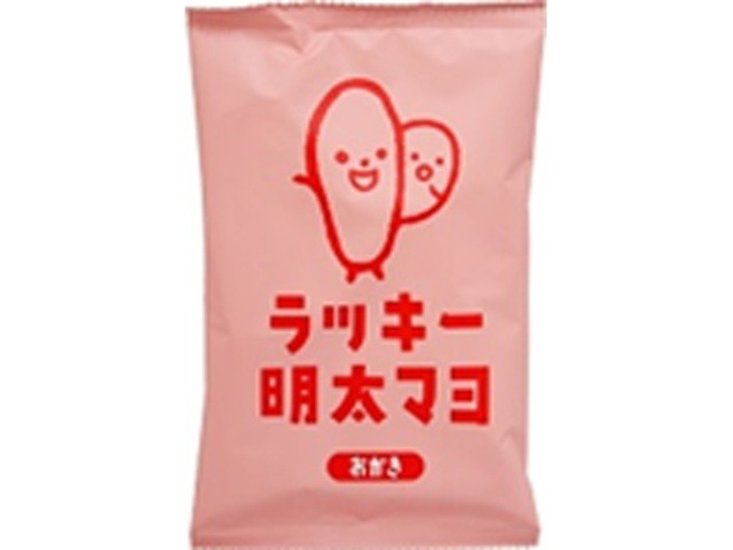 三真 ラッキー明太マヨおかき３４ｇ   ×12 【送料込】(一部地域別途)画像