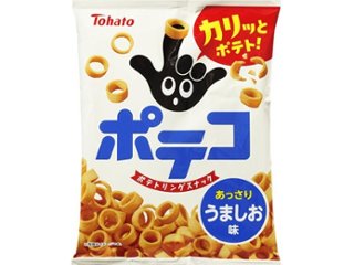 東ハト ポテコ うましお味６７ｇ ×12 【送料込】(一部地域別途)の画像