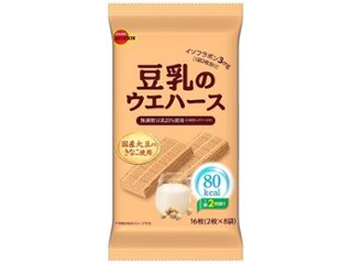 ブルボン 豆乳のウエハース ２枚×８袋 ×24 【送料込】(一部地域別途)の画像