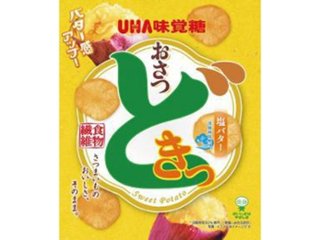 ＵＨＡ おさつどきっ 塩バター味６５ｇ   ×10 【送料込】(一部地域別途)の画像