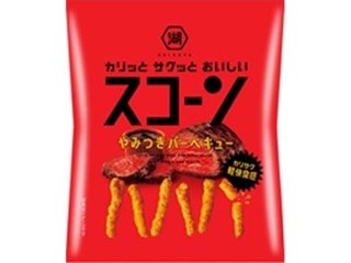 湖池屋 小袋スコーン やみつきバーベキュー３３ｇ ×24 【送料込】(一部地域別途)の画像