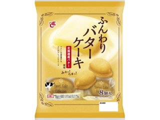 エース ふんわりバターケーキ８個 ×10 【送料込】(一部地域別途)の画像