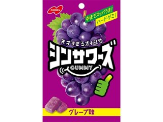 ノーベル シンサワーズグミ グレープ味５０ｇ ×6 【送料込】(一部地域別途)の画像