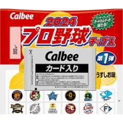 カルビー ２０２４プロ野球チップス ２２ｇ  ×24の画像