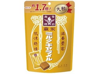 森永 ミルクキャラメル大粒 １３２ｇ ×48 【送料込】(一部地域別途)の画像