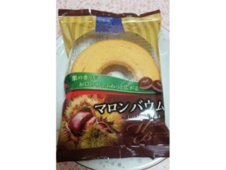 かし原 マロンバウムクーヘン１個 ×12 【送料込】(一部地域別途)の画像