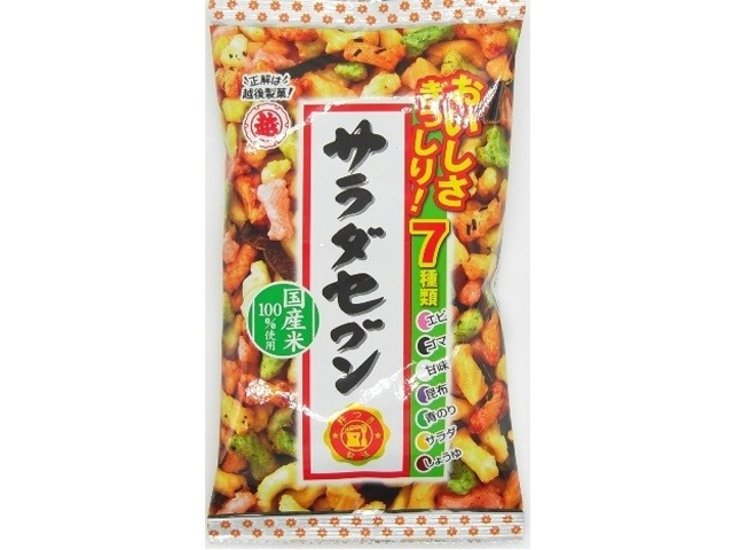 越後製菓 サラダセブン ４０ｇ ×10 【送料込】(一部地域別途)画像