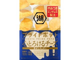 湖池屋 プライドポテト 心とろけるチーズ５０ｇ ×12 【送料込】(一部地域別途)の画像