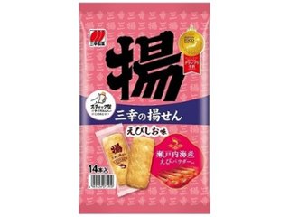 三幸製菓 三幸の揚せんえびしお味１４本入 ×12 【送料込】(一部地域別途)の画像