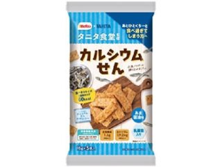 栗山米菓 タニタ食堂監修のカルシウムせん ５袋  ×12 【送料込】(一部地域別途)の画像