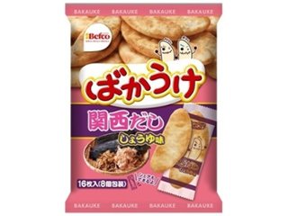 栗山米菓 ばかうけ関西だししょうゆ味 １６枚  ×12 【送料込】(一部地域別途)の画像